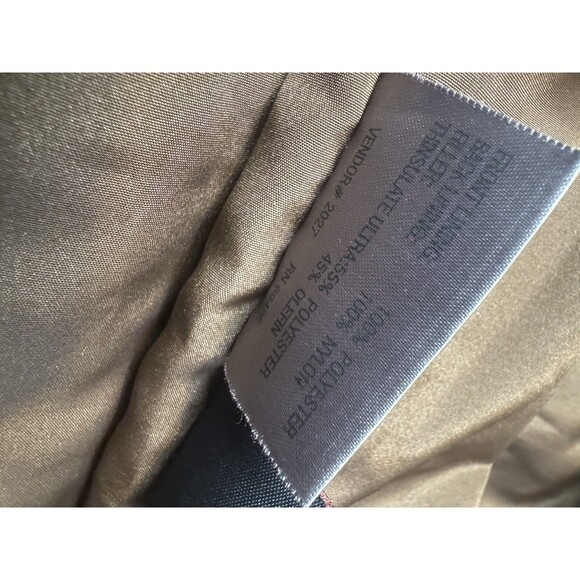 Vintage Wilsons Leather Pelle Studio Mens XL Brown Insulated Leather Jacket Coat - Picture 12 of 16